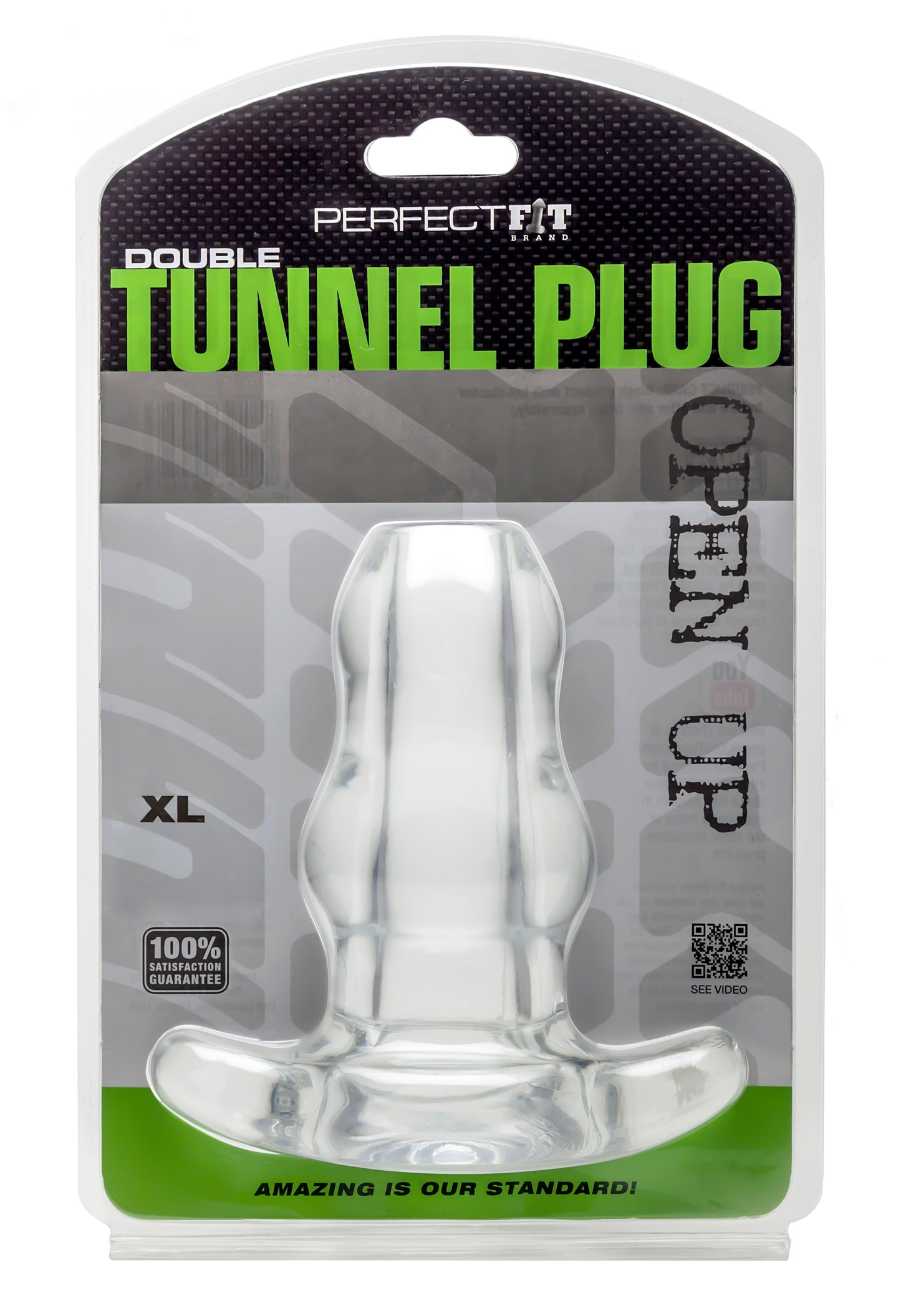 D-Tunnel Plug - X-Large, Clear