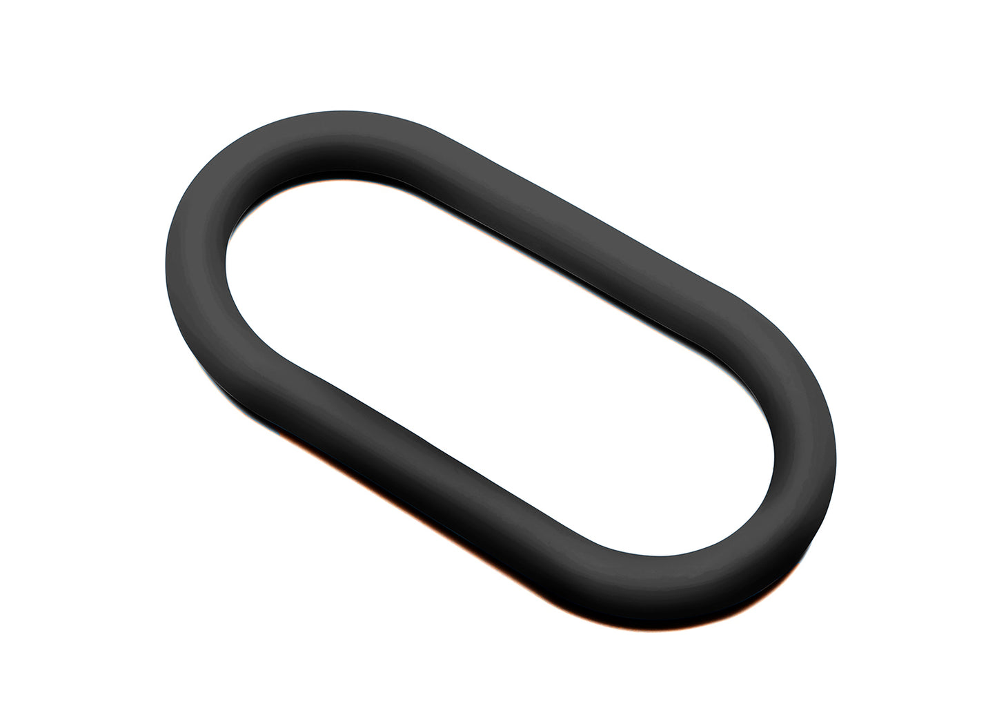 Silicone Hefty Wrap Ring - Black 9" (229 mm)
