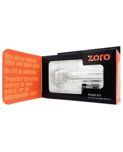 Zoro Knight Hollow Strap-On - Clear