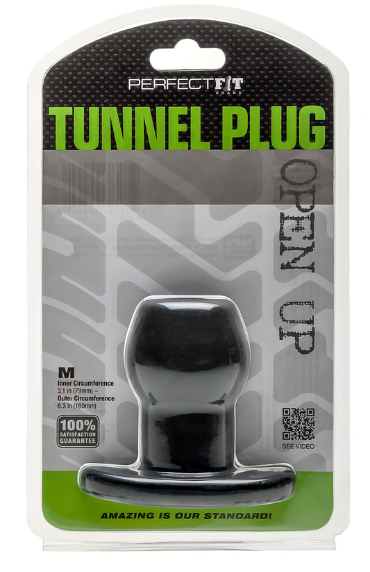 Tunnel Plug - Medium Black