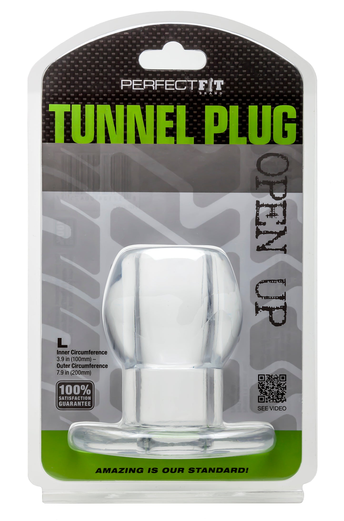 Tunnel Plug - Large Clear