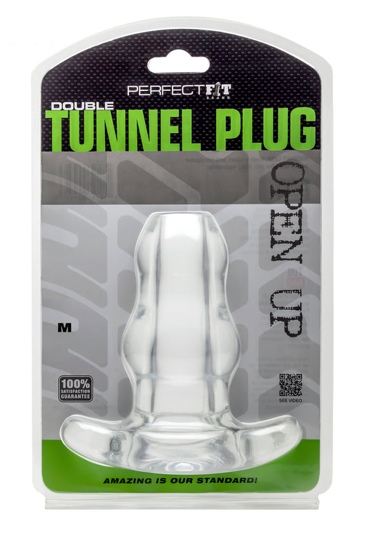 D-Tunnel Plug - Medium, Clear