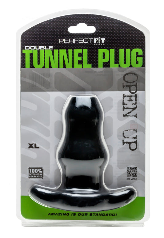 D-Tunnel Plug - X-Large, Black