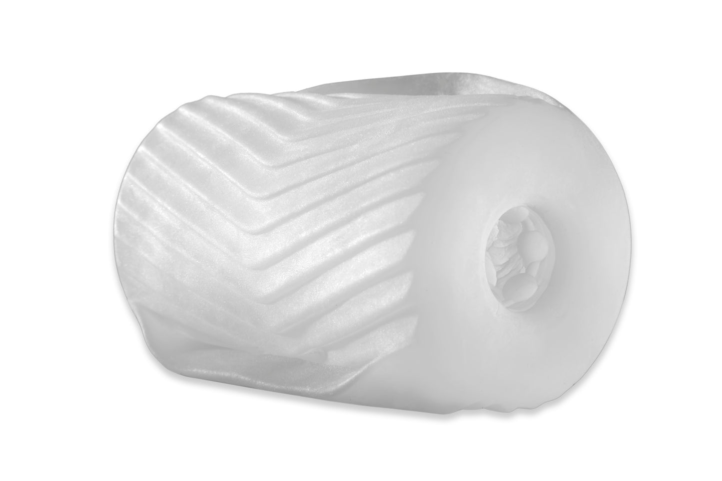 Perfect Fit Male Masturbator w/grip clear