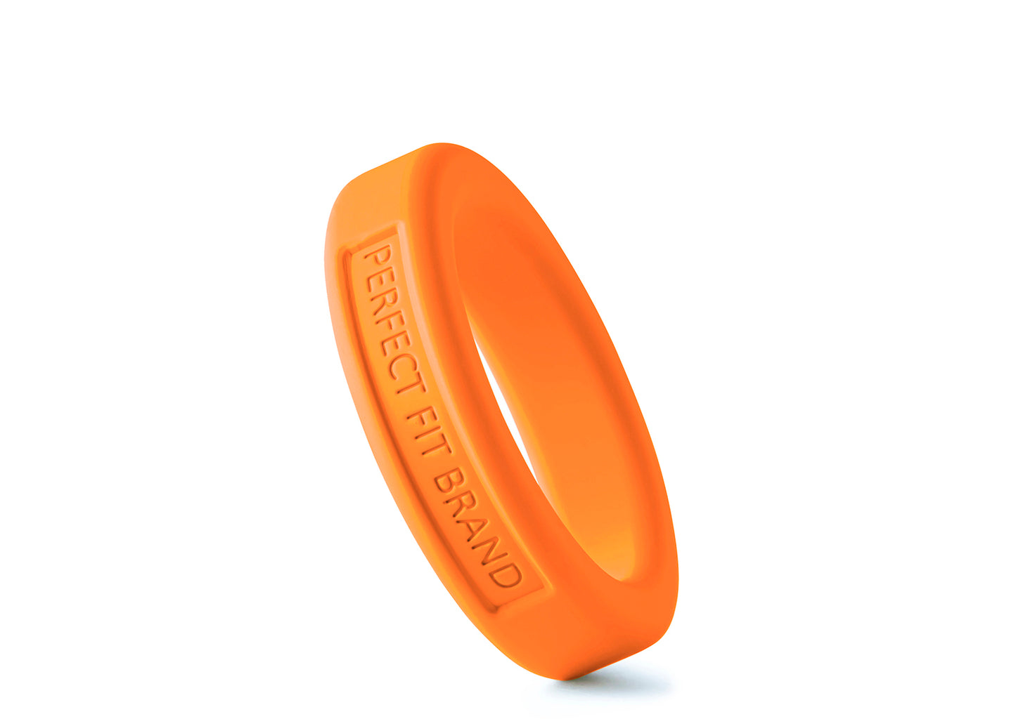 Hefty Ring   1.75" (44mm)   Silicone  Orange