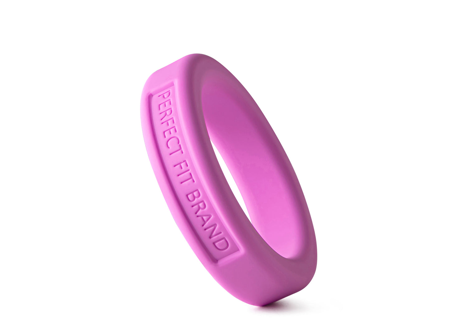Hefty Classic Silicone Med. Stretch Penis Ring  - 1.4" (36 mm) - Pink