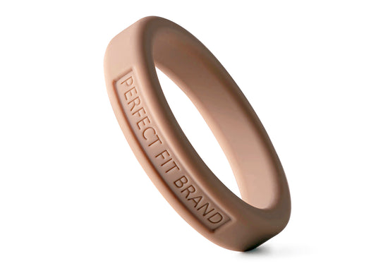 Hefty Ring   1.75" (44 mm)   Silicone  Skin Tone 1
