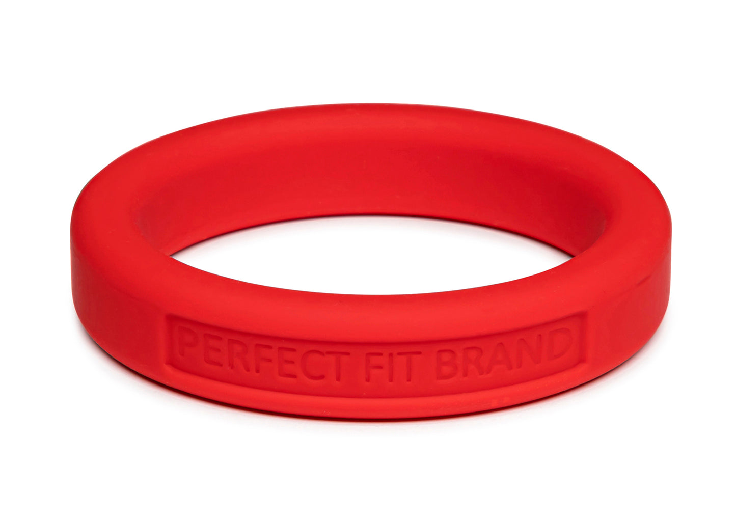 Hefty Ring   1.75" (44 mm)   Silicone  Red