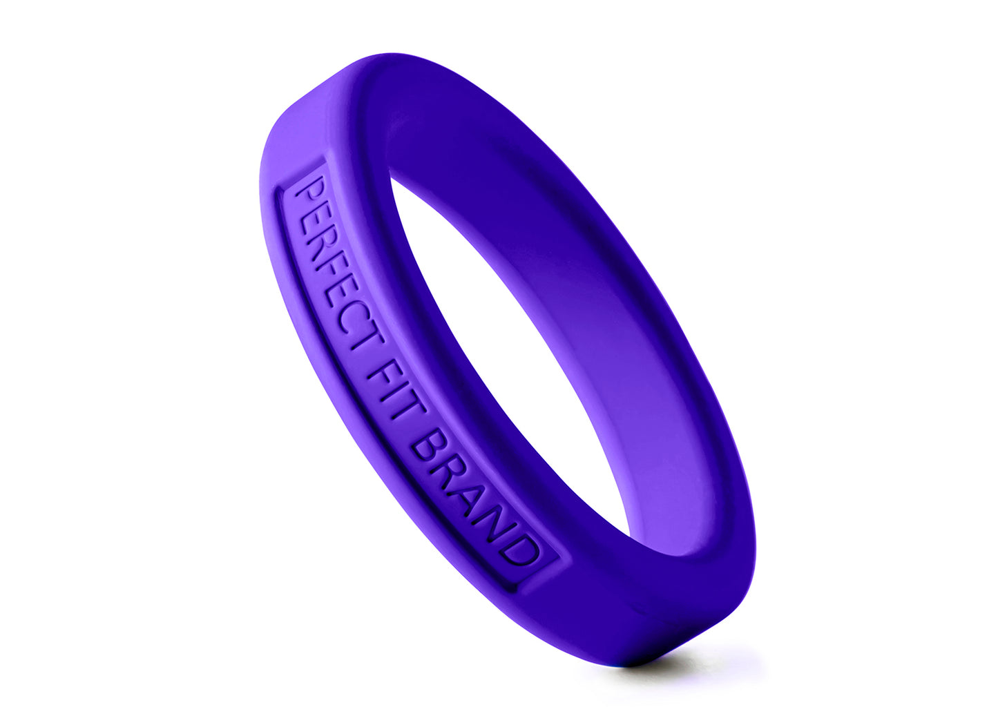 Hefty Ring   1.75" (44 mm)   Silicone  Purple