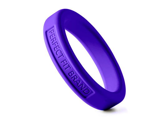 Hefty Ring   1.75" (44 mm)   Silicone  Purple