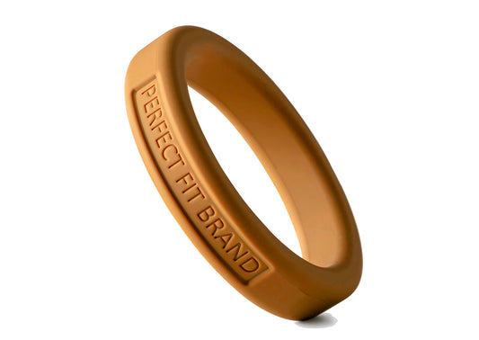 Hefty Ring   1.75" (44 mm)   Silicone  Gold