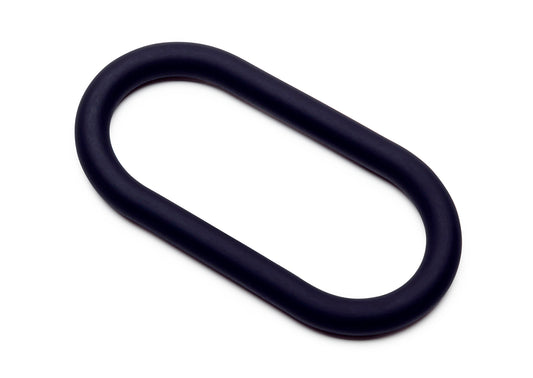 Silicone Hefty Wrap Ring - Black  9" (229 mm)