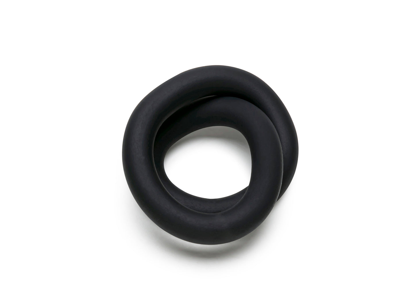 Silicone Hefty Wrap Ring - Black  9" (229 mm)
