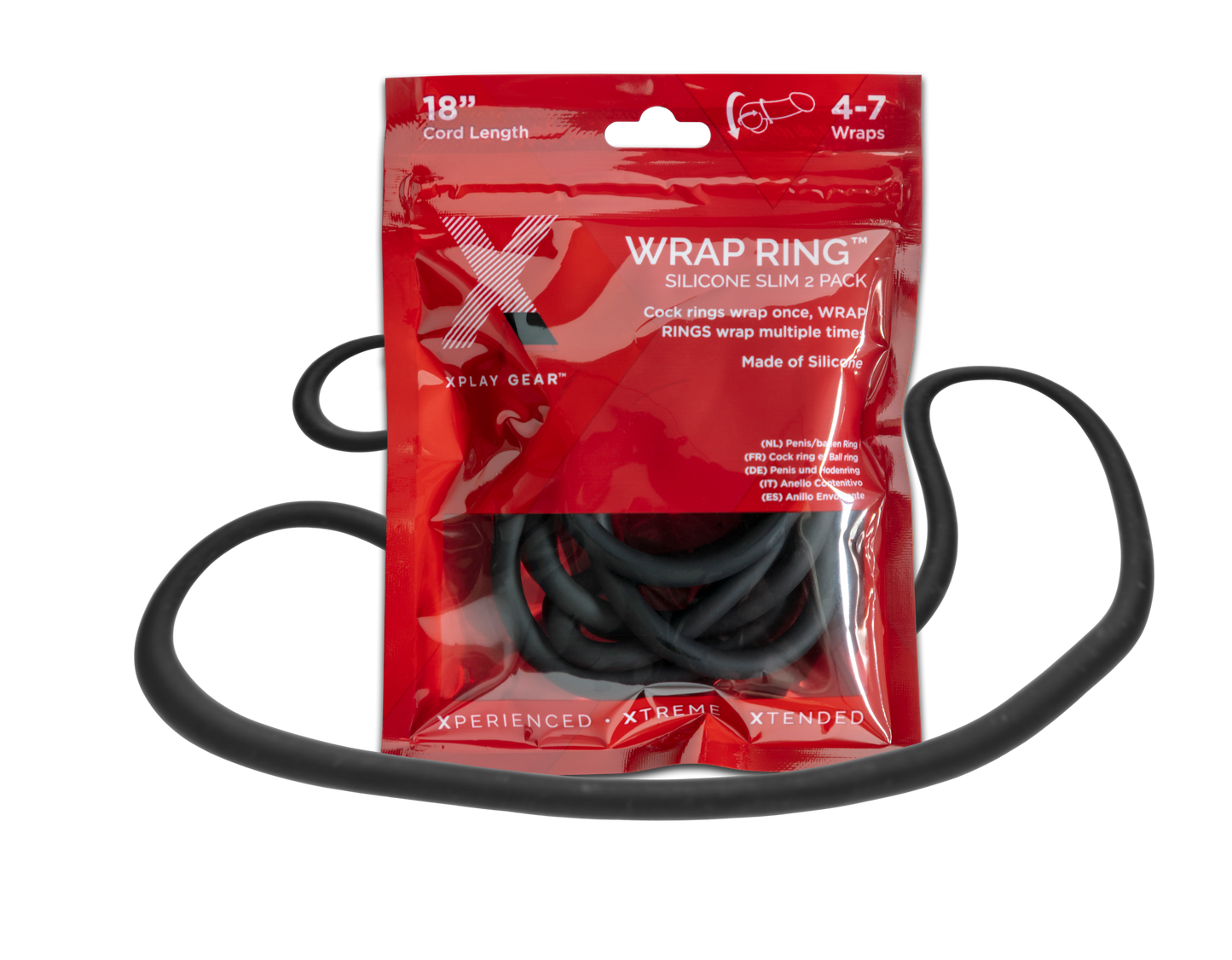 Xplay Silicone 18" Thin  Wrap Ring